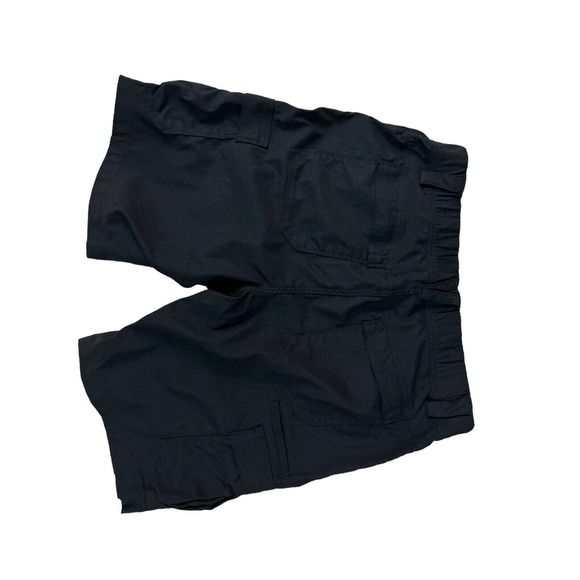 Duluth Trading Original Relaxed‎ Fit Men Size 12 Cargo Shorts Black - Picture 3 of 5